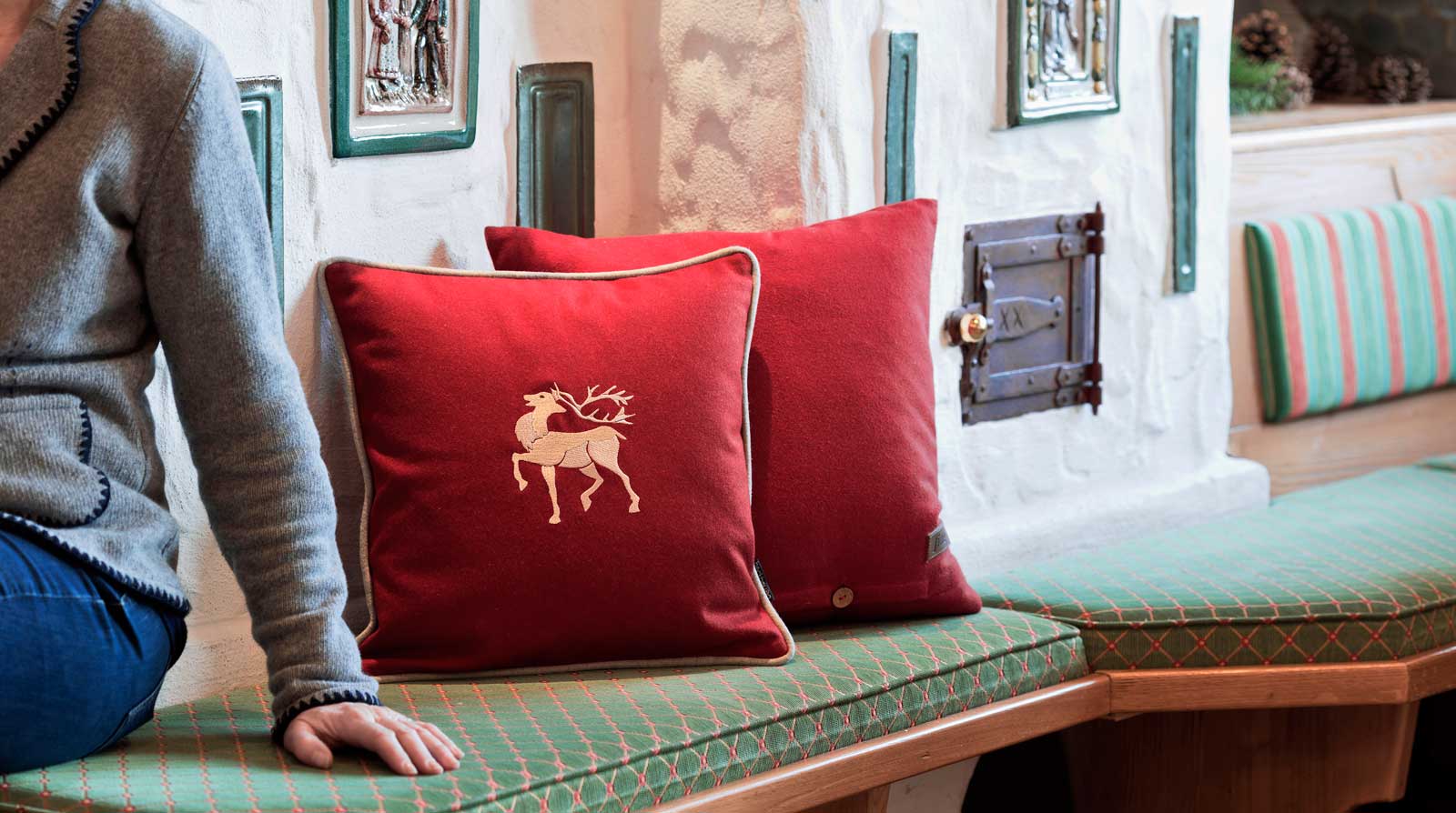 Kamin zum Aufwärmen im Winter