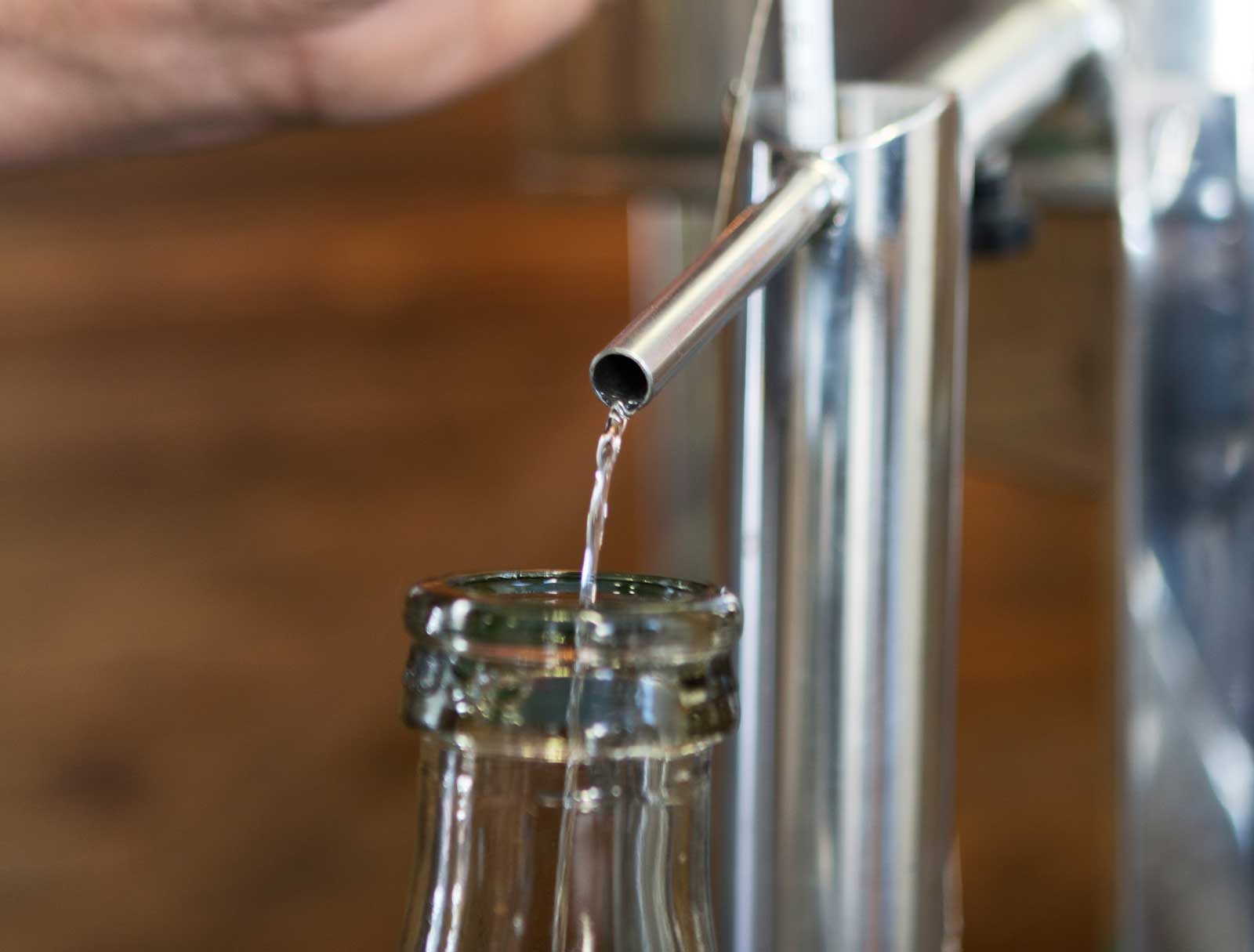 Selbstgebrannter Schnaps