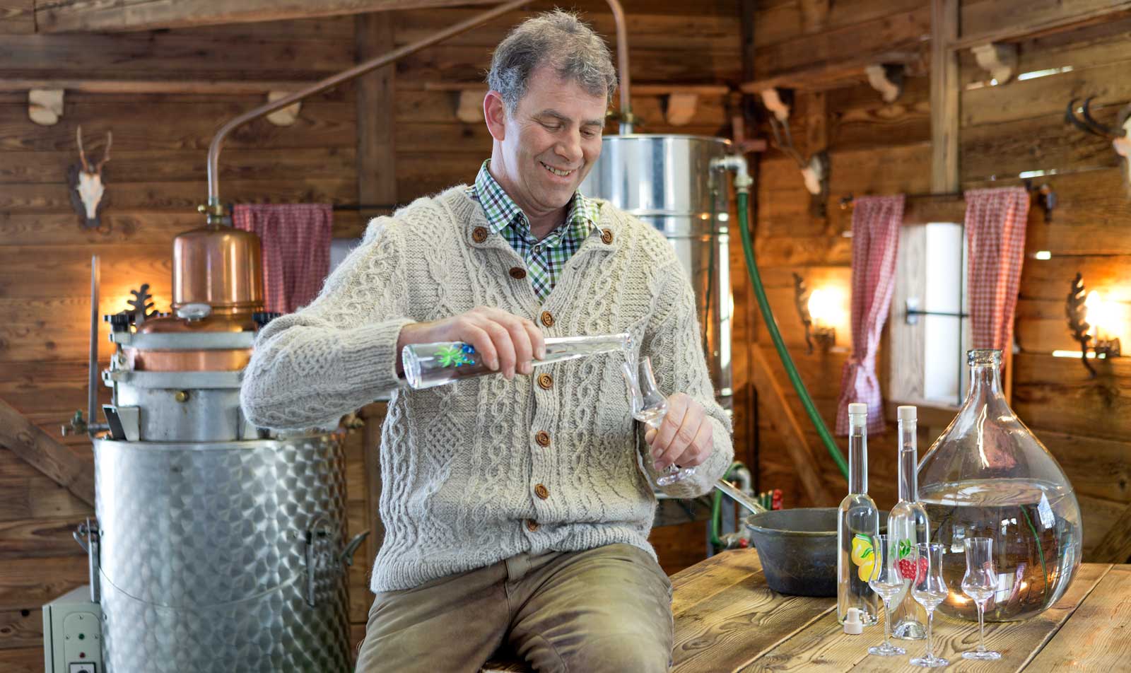 Ein Muss für jeden Genießer: selbstgebrannter Schnaps