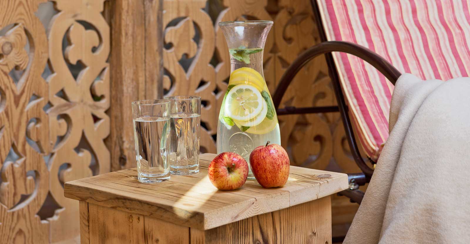 Erholen und genießen im Wellnessbereich