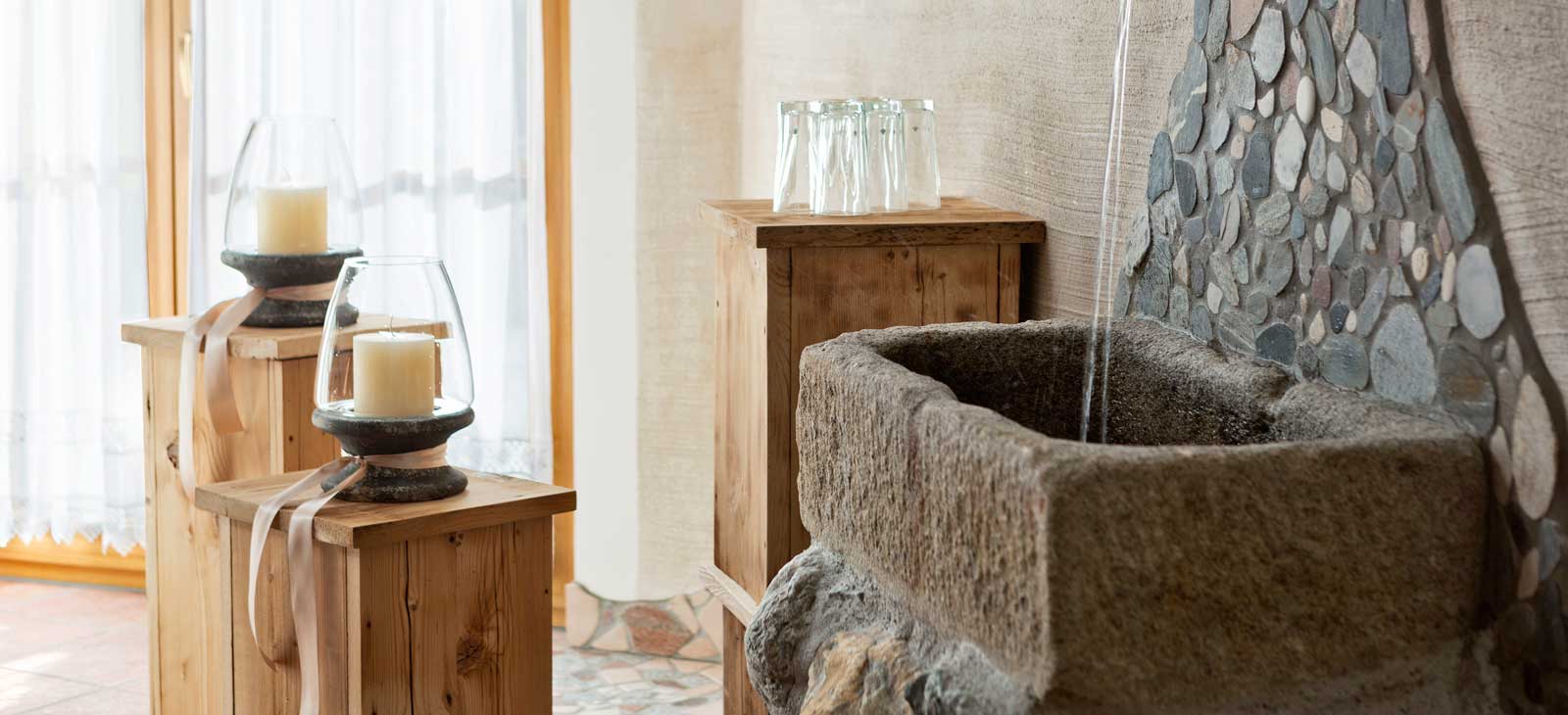 Relaxen im Wellnessbereich