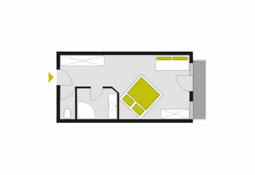 Grundriss Zimmer Gasteinerblick