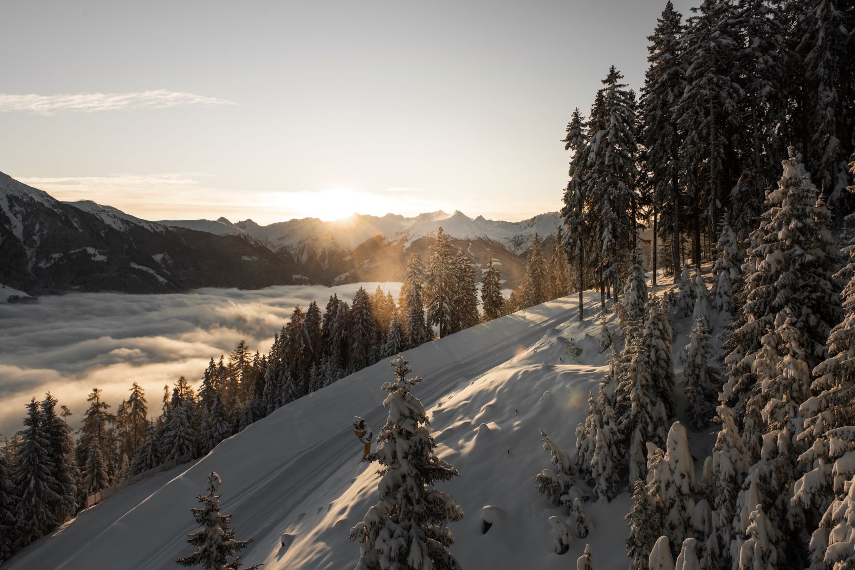 Winter in Gastein im Salzburgerland